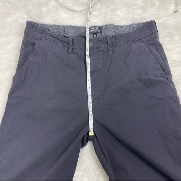 Benny Gold Dark Grey Khaki Skateboard Pants Size 36 - Picture 6 of 8